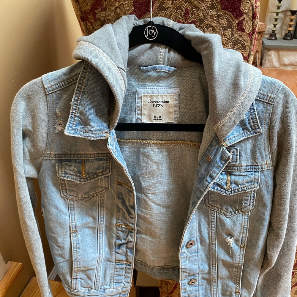 Abercrombie Jean kids Jean coat